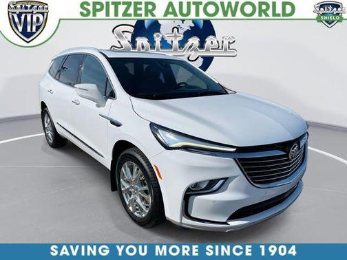 Summit White 2023 Buick Enclave Essence AWD