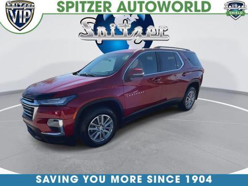 Radiant Red Tintcoat 2023 Chevrolet Traverse LT Cloth