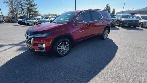 Radiant Red Tintcoat 2023 Chevrolet Traverse LT Cloth