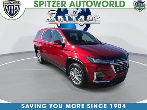 Radiant Red Tintcoat 2023 Chevrolet Traverse LT Cloth