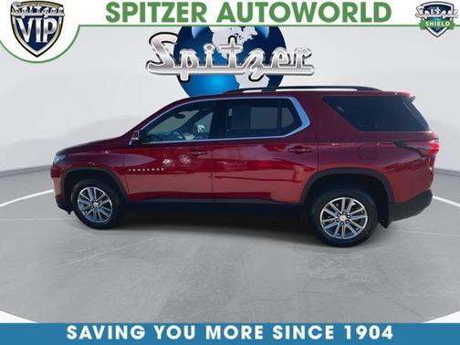 Radiant Red Tintcoat 2023 Chevrolet Traverse LT Cloth