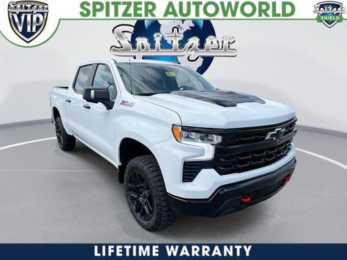 Summit White 2026 Chevrolet Silverado 1500 LT Trail Boss