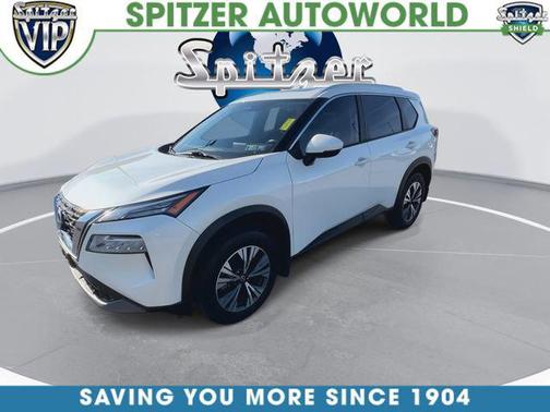 Pearl White Tricoat 2022 Nissan Rogue SV