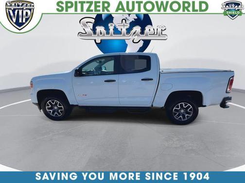Summit White 2021 GMC Canyon AT4