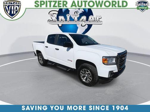 Summit White 2021 GMC Canyon AT4
