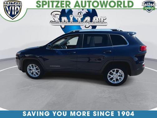 True Blue Pearlcoat 2016 Jeep Cherokee Latitude