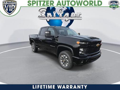Black 2026 Chevrolet Silverado 2500 Custom