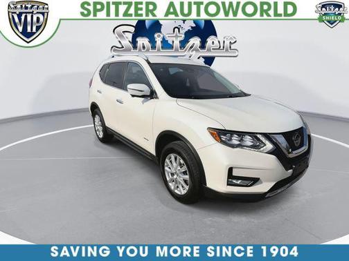 Pearl White Tricoat 2019 Nissan Rogue Hybrid SL
