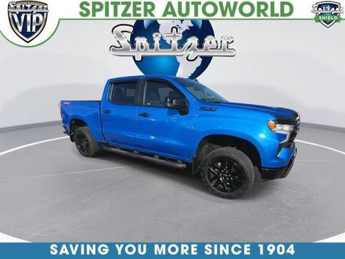 Riptide Blue Metallic 2025 Chevrolet Silverado 1500 LT Trail Boss