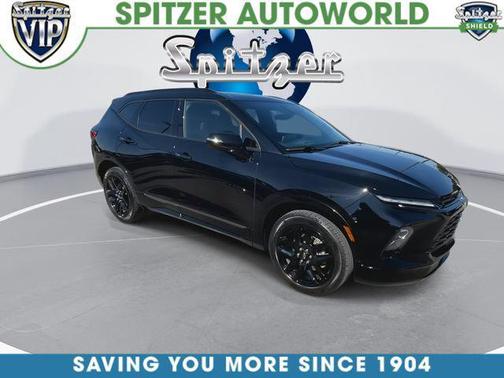 Black 2024 Chevrolet Blazer RS