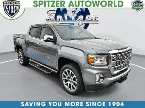 Satin Steel Metallic 2022 GMC Canyon Denali