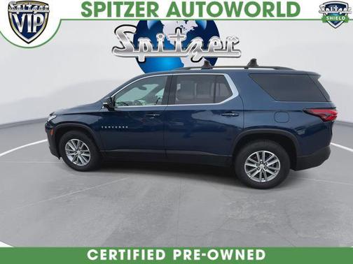 Northsky Blue Metallic 2023 Chevrolet Traverse LT Cloth
