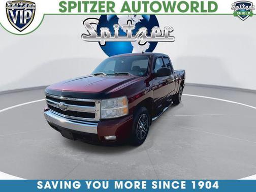 Red 2008 Chevrolet Silverado 1500 LT1 Extended Cab