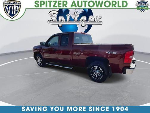 Red 2008 Chevrolet Silverado 1500 LT1 Extended Cab