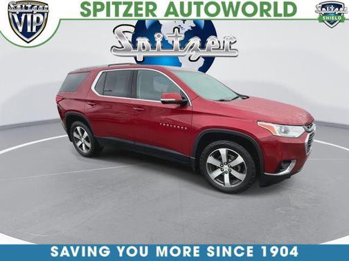 Cajun Red Tintcoat 2018 Chevrolet Traverse LT Leather