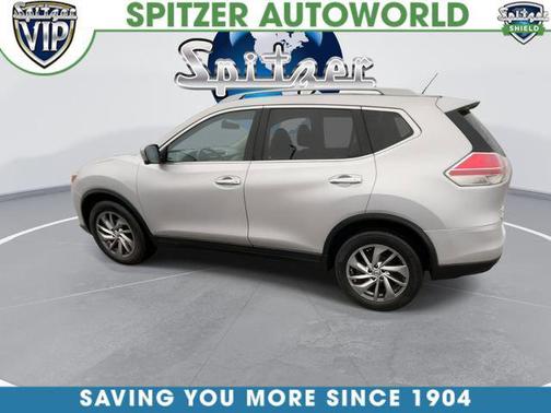 Brilliant Silver 2015 Nissan Rogue SL