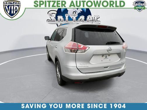 Brilliant Silver 2015 Nissan Rogue SL