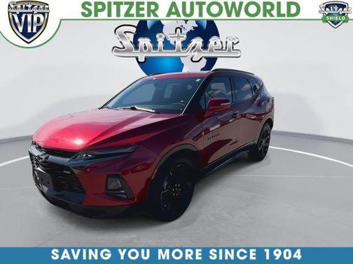 Cherry Red Tintcoat 2021 Chevrolet Blazer RS