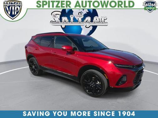 Cherry Red Tintcoat 2021 Chevrolet Blazer RS