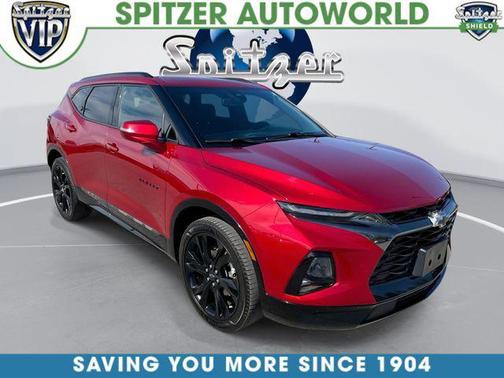 Cherry Red Tintcoat 2021 Chevrolet Blazer RS