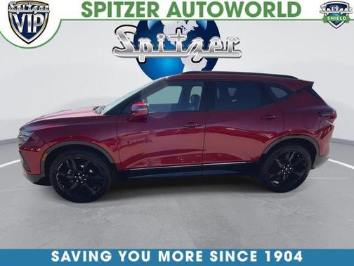 Cherry Red Tintcoat 2021 Chevrolet Blazer RS