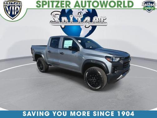 Sterling Gray Metallic 2026 Chevrolet Colorado Trail Boss