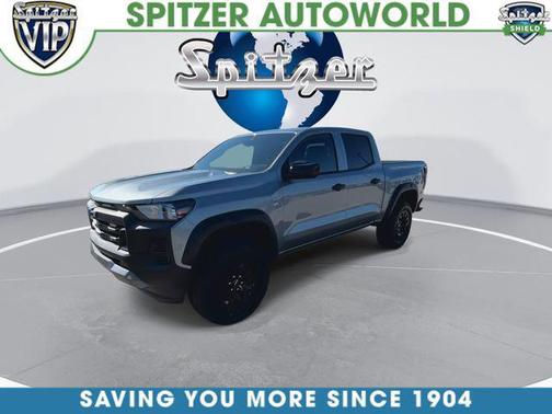 Sterling Gray Metallic 2026 Chevrolet Colorado Trail Boss