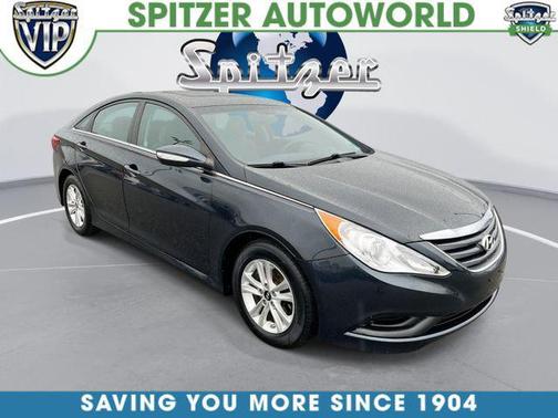 Pacific Blue Pearl 2014 Hyundai SONATA GLS