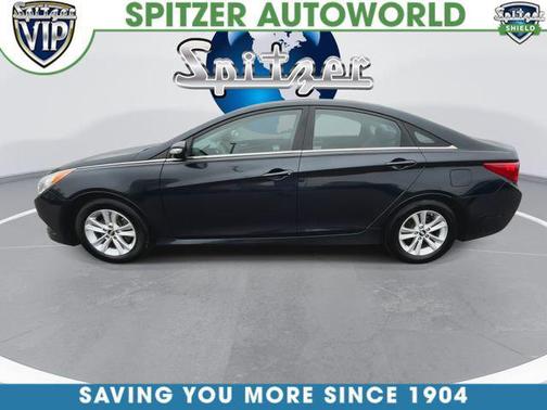 Pacific Blue Pearl 2014 Hyundai SONATA GLS