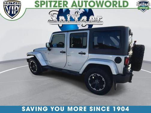 Bright Silver Metallic Clearcoat 2011 Jeep Wrangler Unlimited Sahara