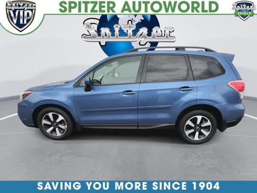 Quartz Blue Pearl 2017 Subaru Forester 2.5i Premium