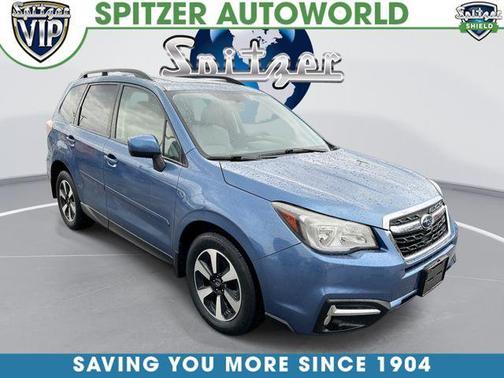 Quartz Blue Pearl 2017 Subaru Forester 2.5i Premium
