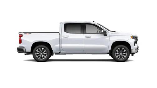 Summit White 2026 Chevrolet Silverado 1500 LT
