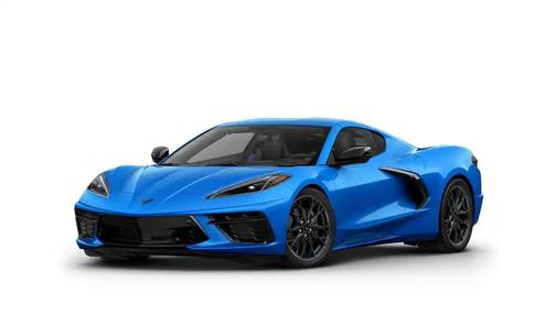 Riptide Blue Metallic 2026 Chevrolet Corvette Stingray w/2LT