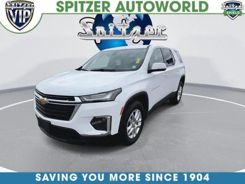 Summit White 2024 Chevrolet Traverse LS