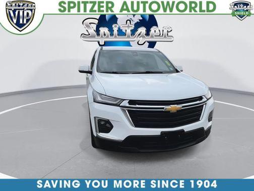 Summit White 2024 Chevrolet Traverse LS