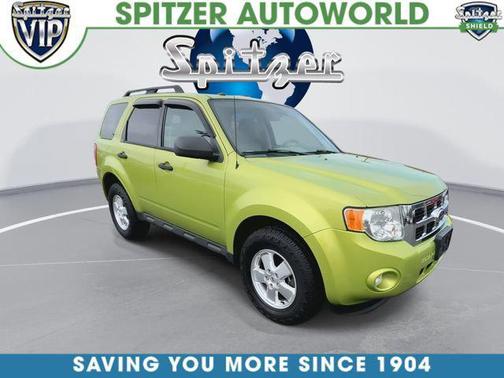 Lime Squeeze Metallic 2012 Ford Escape XLT