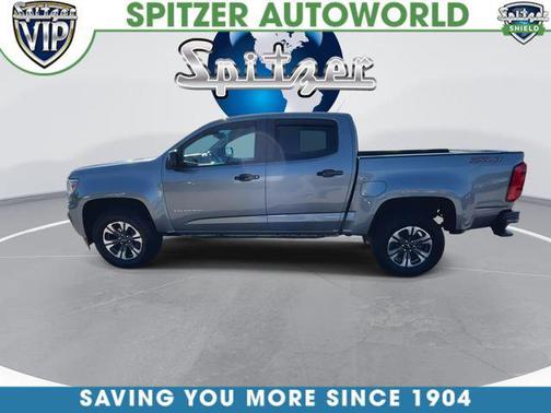 Satin Steel Metallic 2022 Chevrolet Colorado Z71