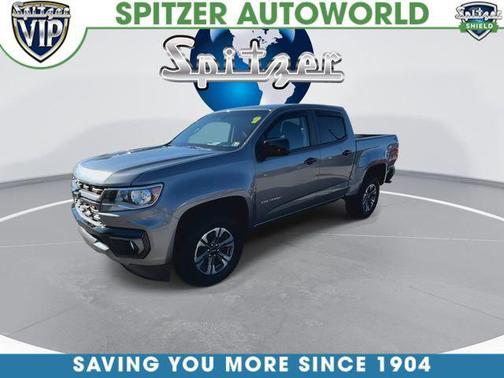 Satin Steel Metallic 2022 Chevrolet Colorado Z71