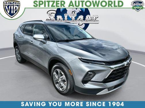 Sterling Gray Metallic 2023 Chevrolet Blazer 2LT