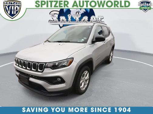 Silver Zynith Metallic Clearcoat 2024 Jeep Compass Latitude