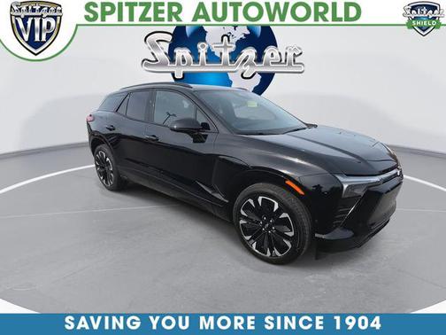 Black 2026 Chevrolet Blazer EV AWD RS