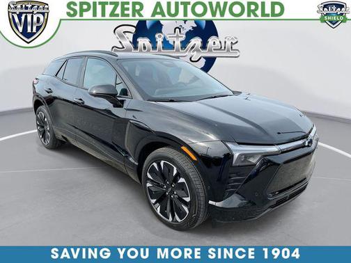 Black 2026 Chevrolet Blazer EV AWD RS
