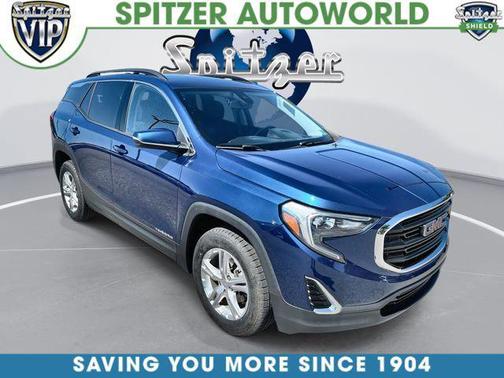 Blue Emerald Metallic 2020 GMC Terrain SLE