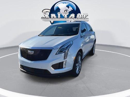 Crystal White Tricoat 2026 Cadillac XT5 Sport