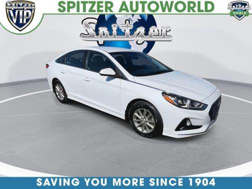 Quartz White Pearl 2019 Hyundai SONATA SE