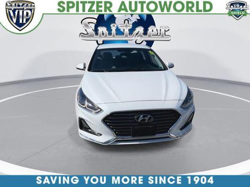 Quartz White Pearl 2019 Hyundai SONATA SE