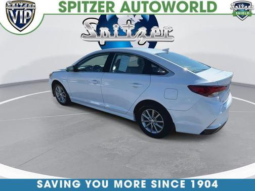 Quartz White Pearl 2019 Hyundai SONATA SE