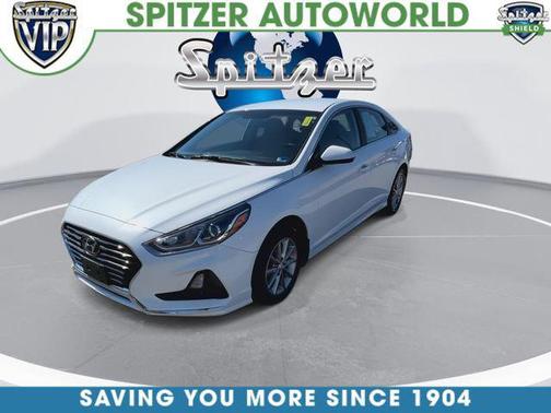 Quartz White Pearl 2019 Hyundai SONATA SE
