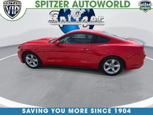Red 2015 Ford Mustang V6